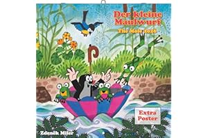 ‎N NEUMANNVERLAGE N Neumann - Der kleine Maulwurf 2026 – Broschürenkalender 30x30 cm (offen 30x60 cm) mit 12 Monatsblättern, 6-sprachigem Kalendarium & Poster, Kinderkalender mit Illustrationen & Notizbereich: The Mole