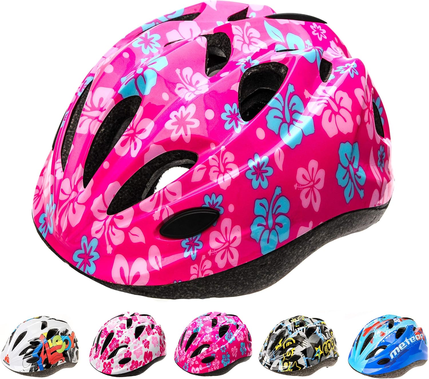 Casco Bicicleta para Niñas y Niños - Helmet Infantil de Bici para Ciclismo MTB Road Race Montaña BMX Carretera y Actividad Ciclista - Rolerskate Patines