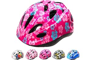 METEOR Casque Vélo Enfant VTT et VTC Unisexe Casque de Cyclisme de Réglable de Sport pour BMX Skate Scooter Patines Conçu pour la Sécurité des Utilisateur HB 5-6