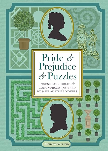 pride prejudice puzzles puzzle books ingenious riddles conundrums inspired by jane austen s novels amazon co uk richard wolfrik galland 9781787391109 super hard for kids