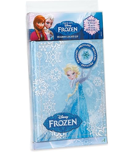 Frozen Tagebuch Mit Schloss – Personalisierbar Mit Namen, Liniert, Inkl. Stift, Für Mädchen