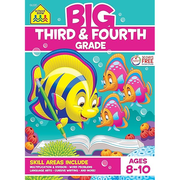 Big Second Grade : School Zone Publishing: Amazon.in: Books