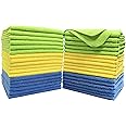 Polyte Premium Microfiber Cleaning Towel, 16 x 16 in, 36 Pack