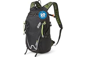 Terra Peak® Sac à dos de randonnée 20L (ACTIVE 20) petit pour femme et homme - Sac a dos de trekking, chasse et voyage (respirant, imperméable) - Sac alpinisme, escalade et de jour (ergonomique)