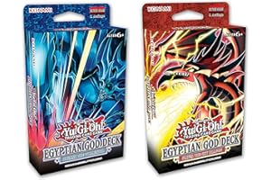 Yu-Gi-Oh! TRADING CARD GAME Ägyptisches Götter-Deck Set: Obelisk der Peiniger + Slifer der Himmelsdrache - Deutsche Ausgabe