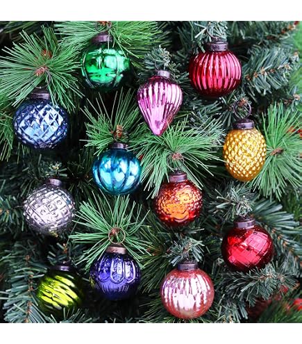 Set de 42 boules de Noël dorées en verre premium | .be