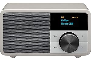 Sangean Genuine Mini Dab+ DDR-7 S Radio Portable Glacier Silver