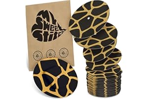 MySweetStitch - 25x Cerrotti sensore Simplera rotondo, Overpatch Ø 70mm, impermeable, traspirante, delicato sulla pelle, Savannah