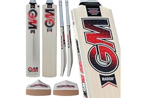 Gunn & Moore GM Cricket Bat | Radon | Prime English Willow | DXM, ToeTek | Available in Sizes 1 to Full Size