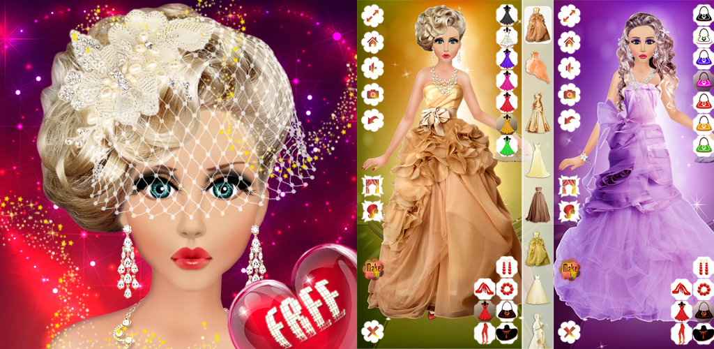 Barbie Doll Wedding Bridal Makeup, Hairstyle & Dressing Up 