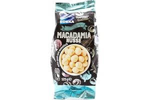 Edeka Macadamia-Nüsse geröstet und gesalzen, 7er Pack (7 x 125g)