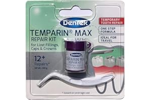 ‎DENTEK DenTek Temparin Max Reparatur-Set für verlorene Füllungen, Kappen und Kronen 12+ Reparaturen