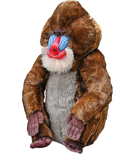 Wild Republic Hanging Monkey Vibes Vert, Animal En Peluche, Peluche 56 Cm, Cadeau De Baby Shower, Jouet Écologique, Rembourrage Fabriqué à Partir De