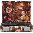 Crosley Cruiser Plus Bluetooth In/Out 3-Speed Portable Turntable, Floral