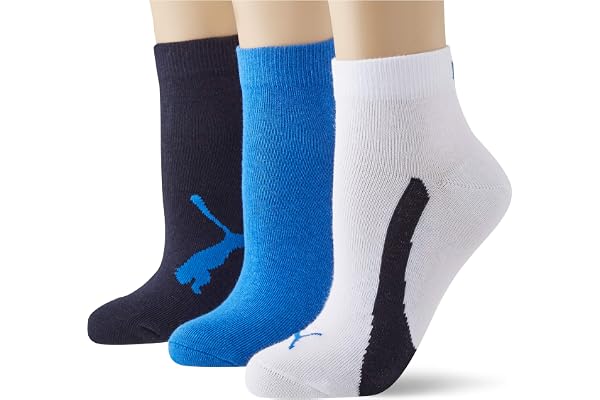 PUMA Chaussettes de Sport (Lot de 3) Unisexe pour enfants et adolescents