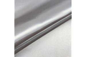 Panini Tessuti, Tessuto Raso Lux Tinta Unita Venduto al Metro, 1 qtà = 100 cm; 2 qtà = 200 cm - Creazioni sartoriali e Abbigliamento