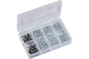 CONNEX Masidef member of the würth group DP8500030 Assortimento Chiodi 750 pz, Multicolore