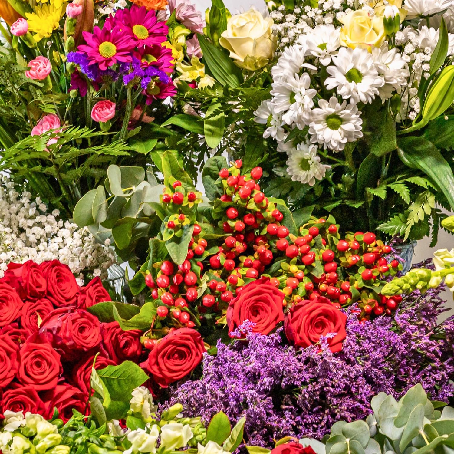 Florists Choice Fresh Flower Bouquet | Let our Florists WOW you with a Custom Creation Based On Your Card Message |