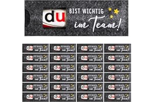 BOFUNX 24pcs Team Geschenke - du bist wichtig im Team Geschenke Kollegen Geschenk Hülle Filz Verpackung Dankeschön Geschenke Abschiedsgeschenke für Arbeit Kollegen Danke Jobwechsel Ruhestand