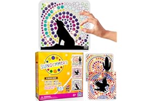 PURPLE LADYBUG SunGemmers,Artesanía de arte de ventana para niños de 8 a 12 años, regalos geniales para niños de 7 años, artes divertidas y manualidades para niños de 6 a 8 años