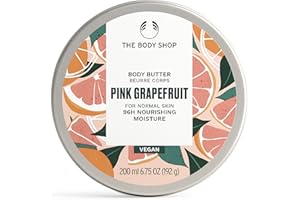 The Body Shop Pink Grapefruit Body Butter unisex, Pink Grapefruit Körperbutter 200 ml, 1er Pack (1 x 200 ml)