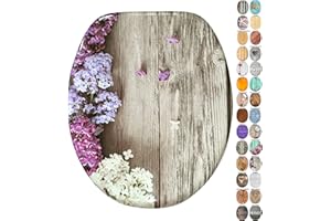 Sanilo Sedile WC, grande scelta di belli copriwater da legno robusto e di alta qualità (Serenella)