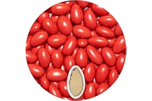 ‎EINSSEIN EinsSein® 500g Hochzeitsmandeln Colorato rot Gastgeschenke Hochzeit Zuckermandeln Schokomandeln Bonboniere Bonbons Schokotafeln ohne organzasäckchen Dragees Taufe Taufmandeln 1kg