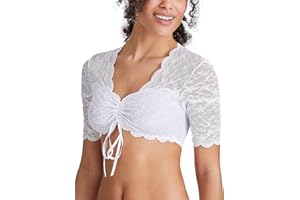 Nina von C. Dirndlwunder Dirndl-Bluse, halbarm Damen