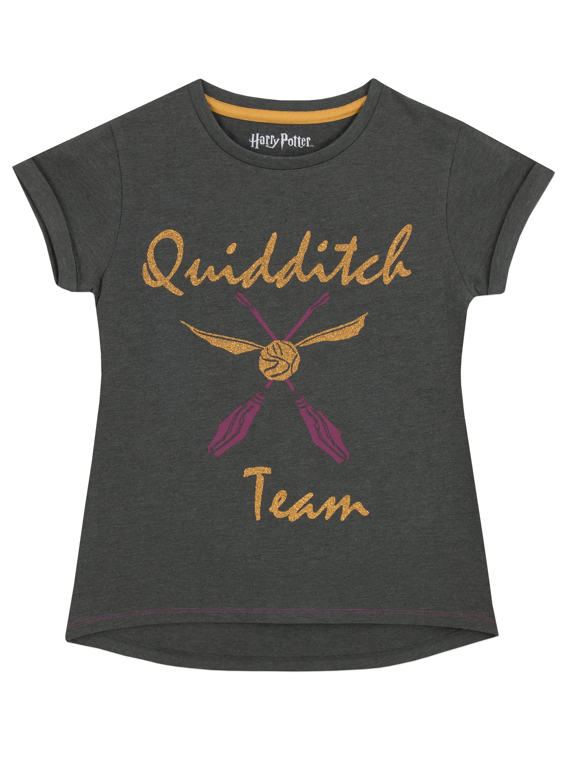 HARRY-POTTER-Mdchen-Quidditch-T-Shirt