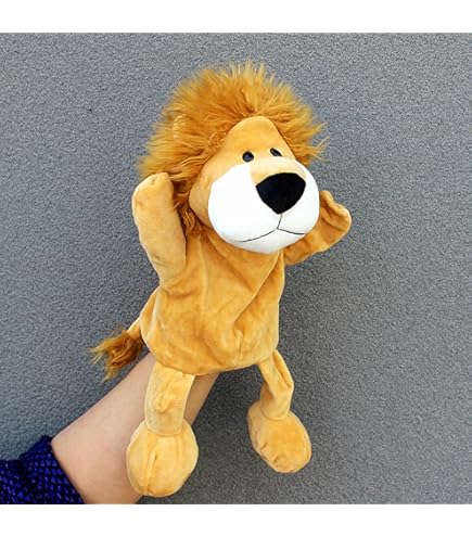 Uni-Toys - Handpop rode vos klassiek - 28 cm (hoogte) - pluche pop, vos