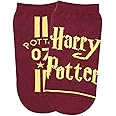BALENZIA x Harry Potter Potter 07 & Harry Potter Logo Lowcut Socks for Women | Made with Cotton and Spandex Lowcut Ankle socks for women (Pack of 2)- Maroon