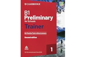 Preliminary for schools trainer. Students book without answers. Per le Scuole superiori. Con File audio per il download (Vol. 1)