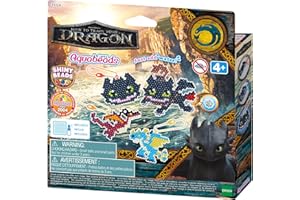 Aquabeads - 35124 How TO Train Your Dragon Craft Kit - Arts & Crafts Bead Activity Toy