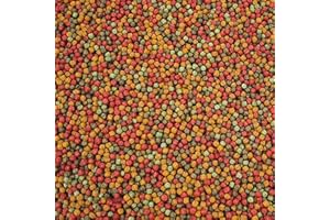 The Aqua Shack Goldfish Variety Pellets - Floating Fish Food Aquarium Pond Koi Tench Coldwater (100g)