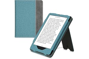 kwmobile Case Kompatybilny z Amazon Kindle Paperwhite 11. Generation 2022 - Pokrywa PU Skóra - Magnetyczne Zamknięcie Autosleep Mówiąc Pasek Antyupadkowy Slot