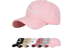 YKDLLF Casquette de Baseball Coton Anti Soleil Cap Homme Femme été Unisexe Réglable Casquettes de Baseball Extérieur Sunhat Casquette de Golf Hat Hip Hop