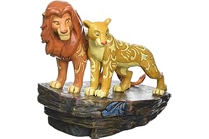 Disney Traditions, Figura de Simba y Nala del El Rey León, para coleccionar, Enesco