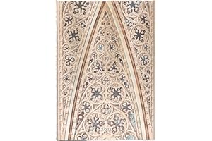 Kalendarz Paperblanks 2025 Vault of the Milan Cathedral Midi tygodniowy HOR: tydzień na dwóch stronach, zamykany na magnes, papier 100 gsm