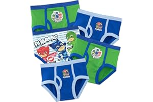 PJ Masks Chłopcy piżama bohaterowie figi opakowanie 5 sztuk