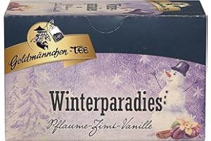 Goldmännchen Wintertee Winterparadies, Früchtetee, 20 einzeln versiegelte Teebeutel