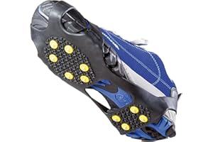 Nortec Crampons ALP 2.0 Made in Italy pour Winter Trekking sur Glace et Neige, Micro Crampons Légers pour Chaussures avec Etui