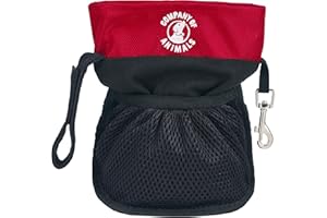 Company of Animals Borsa professionale per addestramento cani - Per addestratori e passeggiatori, opzioni di aggancio sicure, tasca con zip, chiusura magnetica. Adatto per passeggiate e addestramento.