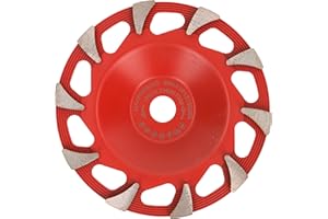 PRODIAMANT Premium Diamond Cup Wheel Superlight 180 mm Concrete Lightweight Grinding Disc Attachment 22.23 for Angle Grinder