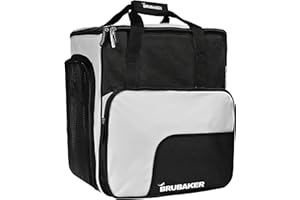 BRUBAKER Borsa per scarponi da sci 'Super Function' Comfort stivali con funzione di zaino.