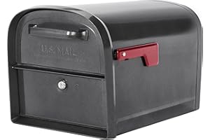 ARCHITECTURAL MAILBOXES 6300P-10 Locking Parcel Briefkasten, Zinnfarben, X-Large