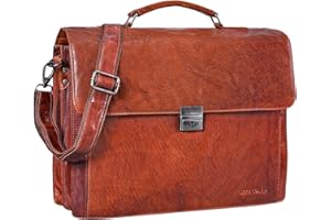 STILORD 'Johann' Borsa 24 ore uomo in pelle Valigetta ventiquattrore Cartella Portadocumenti da ufficio lavoro Borsa porta PC 15.6'