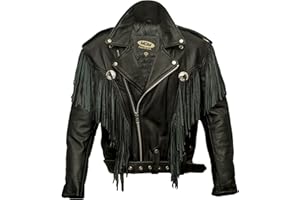 MDM Biker Blouson de moto cuir véritable avec des protecteurs Choppers
