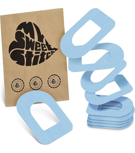 Diasticker Cerotti Fissanti Per Omnipod – 10 Pezzi, Colore Fire, Impermeabili, Traspiranti, Forte Tenuta, Delicati - 2
