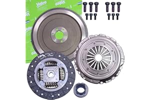 Valeo 835071 KIT4P Kit d'embrayage + Volant moteur (Volant moteur, disque, mécanisme et butée mécanique)