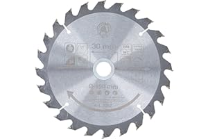 BGS Do it yourself Lama circolare in metallo duro, Ø 190 x 30 x 2,5 mm, 24 denti 3952